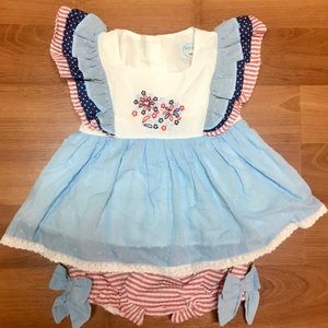 Darling fireworks outfit just in time for the 4th